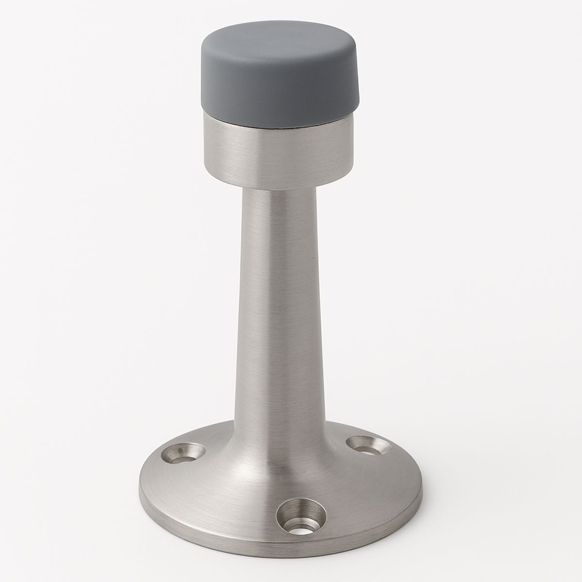 ODIS - Tope Puerta Odis Recto a Muro - Plata Satinado