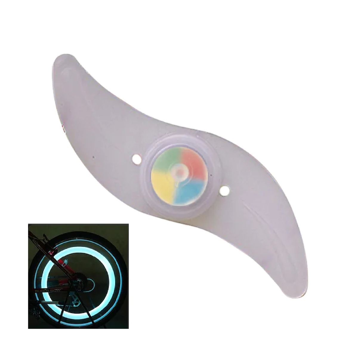 UNIVERSAL - Luz led para rueda de bicicleta