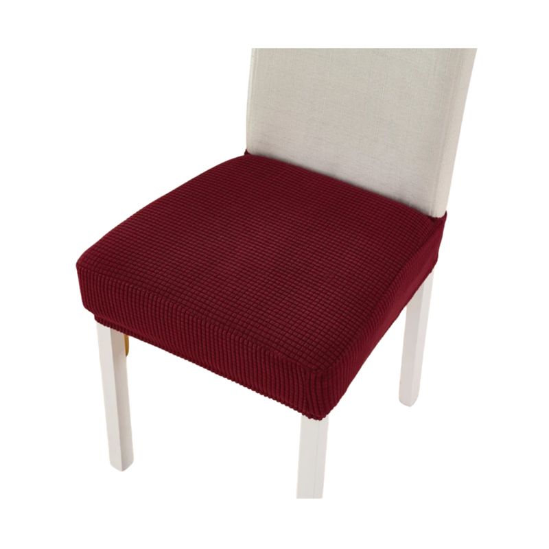 GENERICO - Pack de 6 fundas Protectoras Cubre Asientos de sillas de comedor