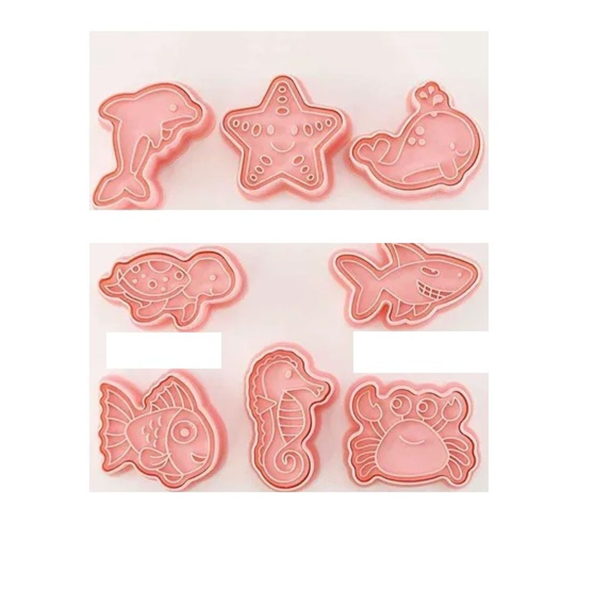 Pasteleria - Moldes Para Galletas Peces Molde Galletas Cortadores Mar