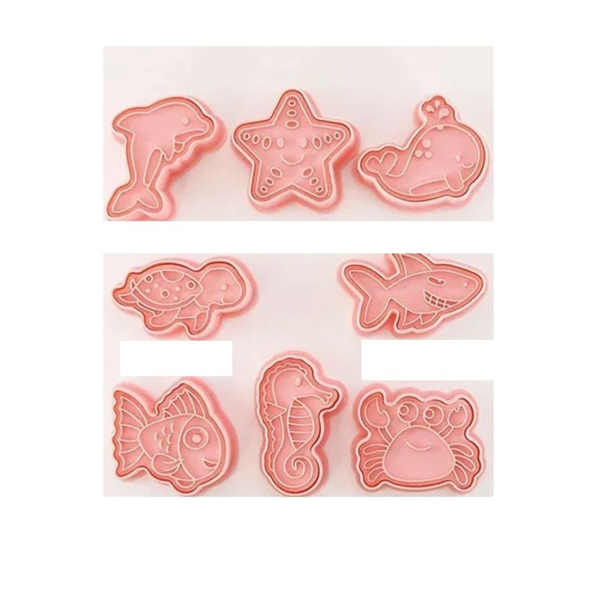 Pasteleria - Moldes Para Galletas Peces Molde Galletas Cortadores Mar