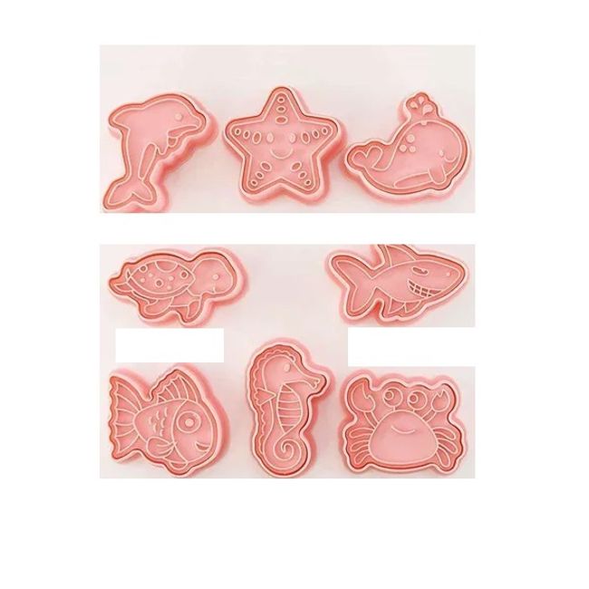 Pasteleria - Moldes Para Galletas Peces Molde Galletas Cortadores Mar
