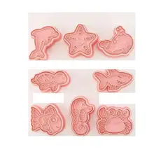 Pasteleria - Moldes Para Galletas Peces Molde Galletas Cortadores Mar
