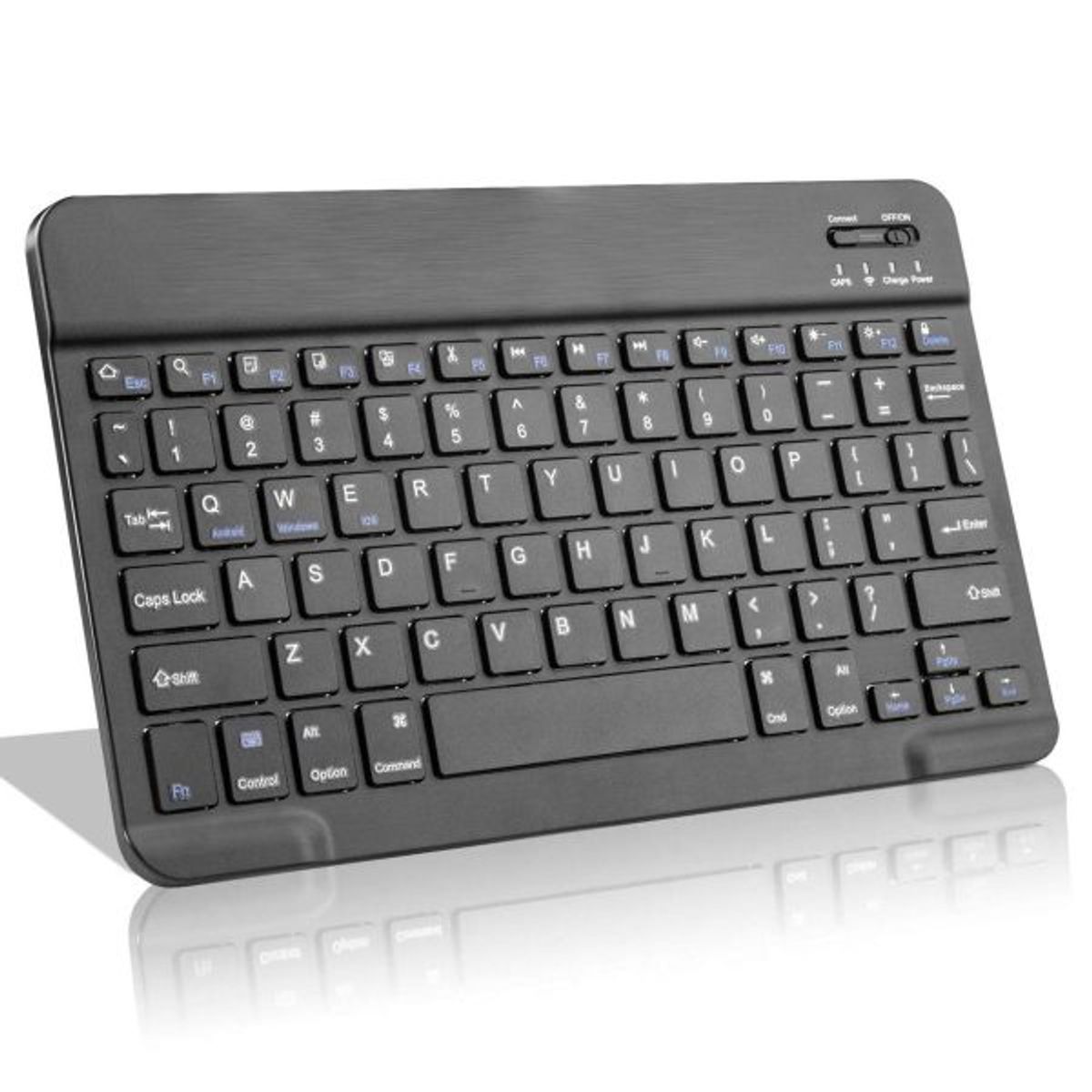 GENERICO - Mini Teclado Inalámbrico Bluetooth  Negro