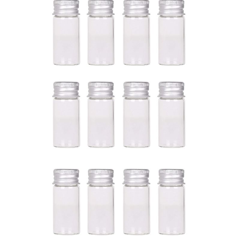 GENERICO - 12 Frascos Vidrio 22x50 mm Tapa Rosca 10 ml