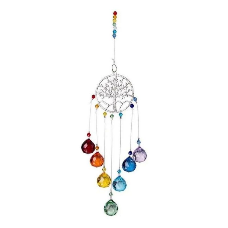 KUANGYE - Atrapasoles Arbol De La Vida7 Chakras
