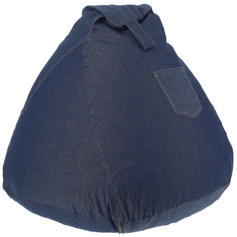 GENERICO - Pouf Pera Jeans 100x80x80 cm Máxima Design