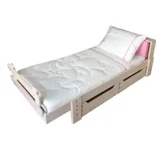 GROWME - SÁBANAS cuna/cama PEQUEÑA para colchón 154x77x 18 cms -Rosado 300hilos