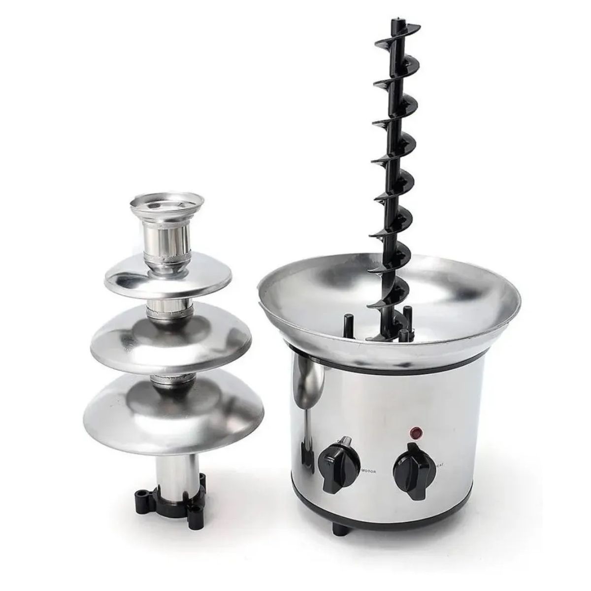 GENERICO - Cascada De Chocolate Maquina Derretir Chocolate Fondue Acero