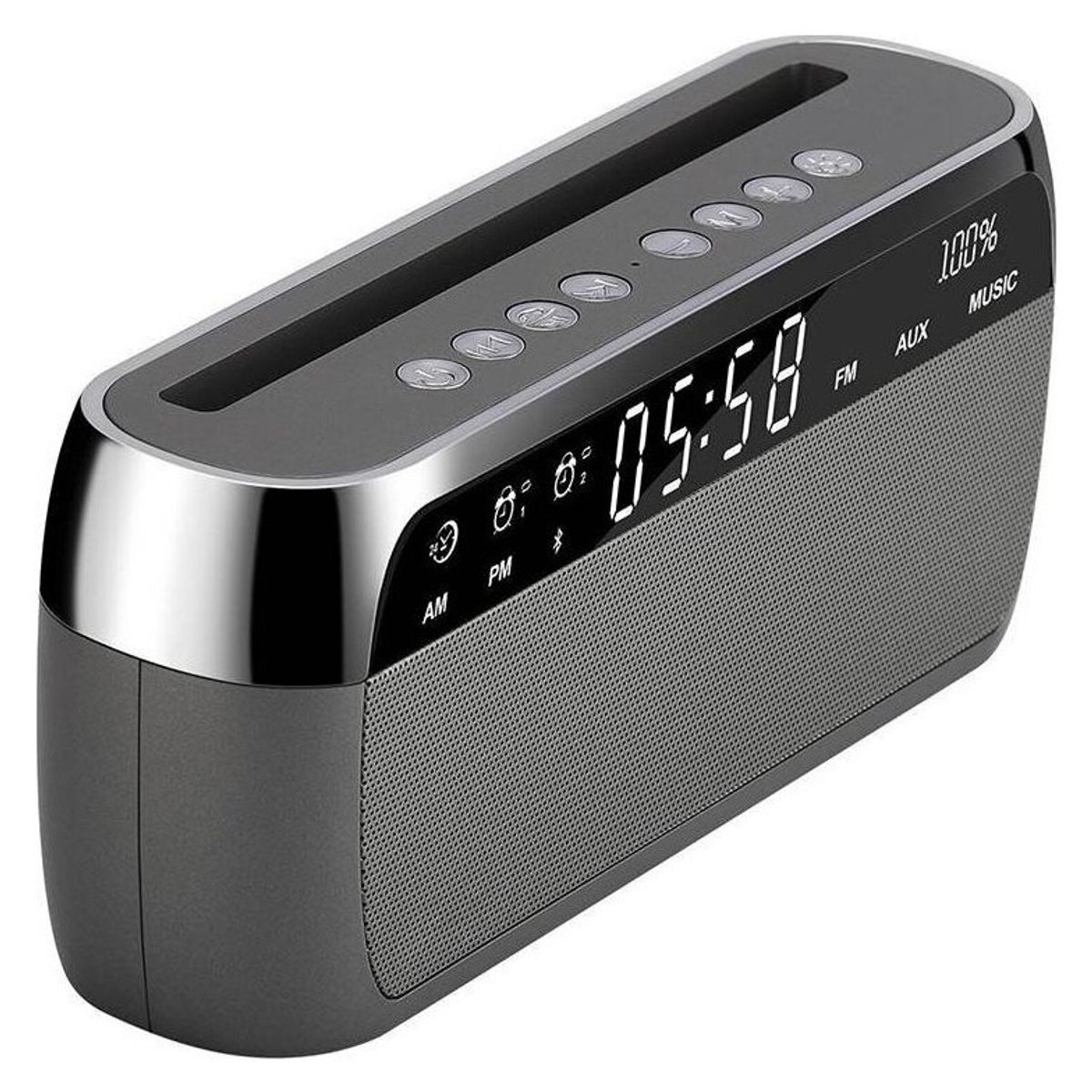 PHILCO - Parlante Portatil Bluetooth Gris 600Gr