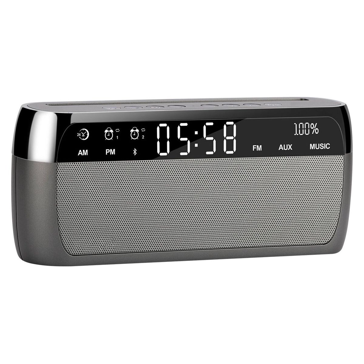 PHILCO - Parlante Portatil Bluetooth Gris 600Gr