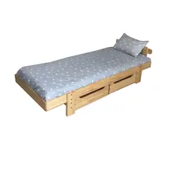GROWME - Funda de plumón CORONAS 1 plaza (140x220) cama cubrecamas Algodón
