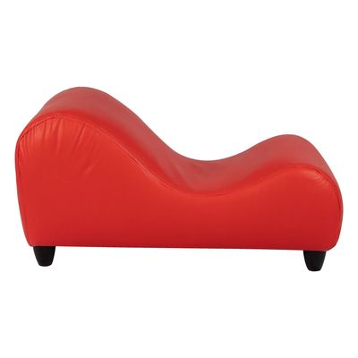 Imagen 2 del producto Diván Eco Cuero Rojo 170x65x75 Cm Máxima Design