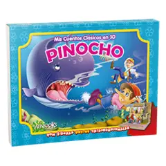 LATINBOOKS - Mis cuentos clásicos en 3D - Pinocho (Pop up)