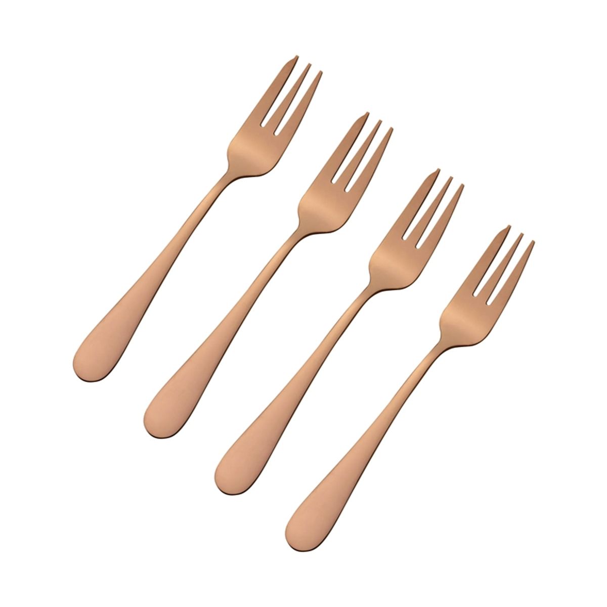VINERS - Set 4 Tenedores Select Copper