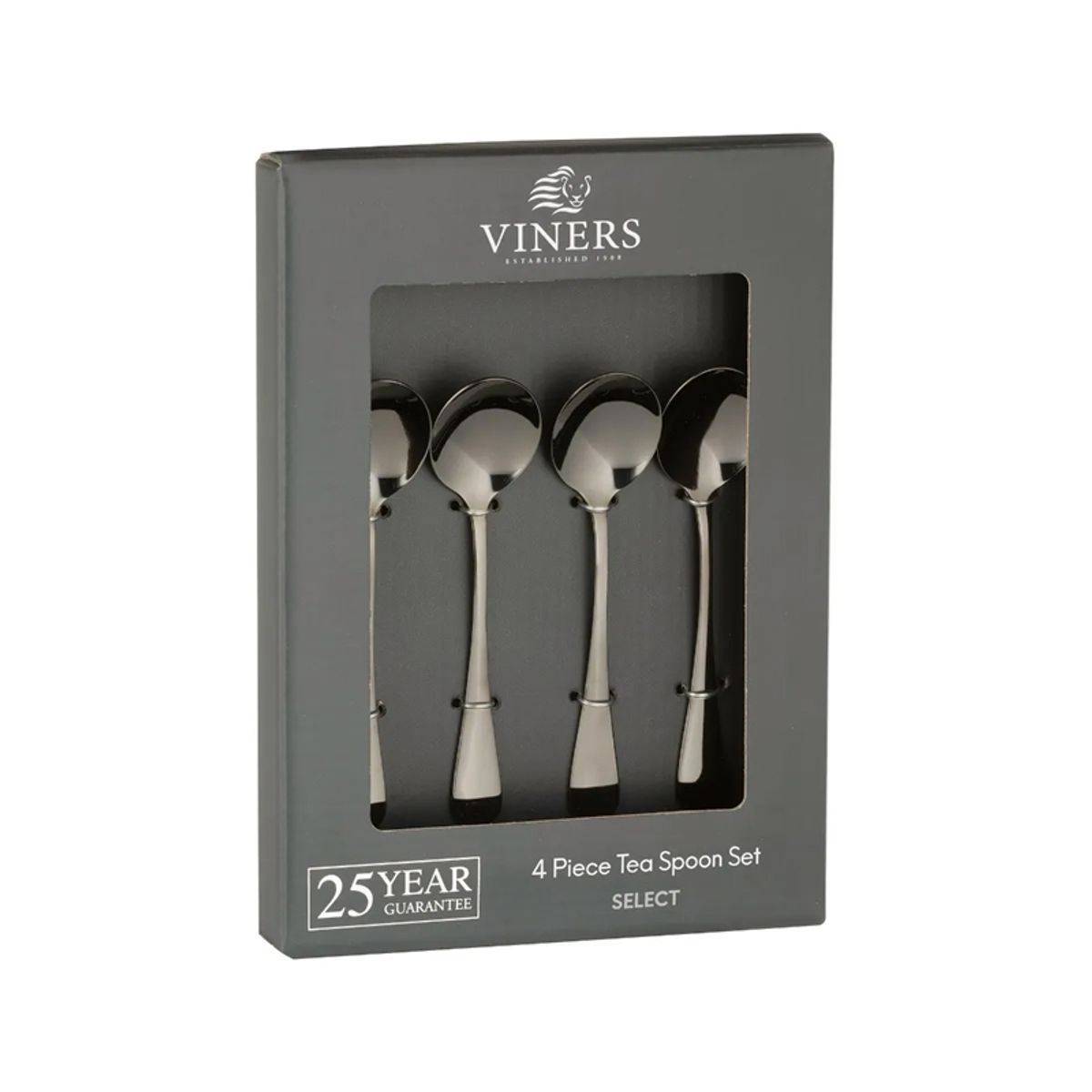 VINERS - Set 4 Cuchara Té Select Grey