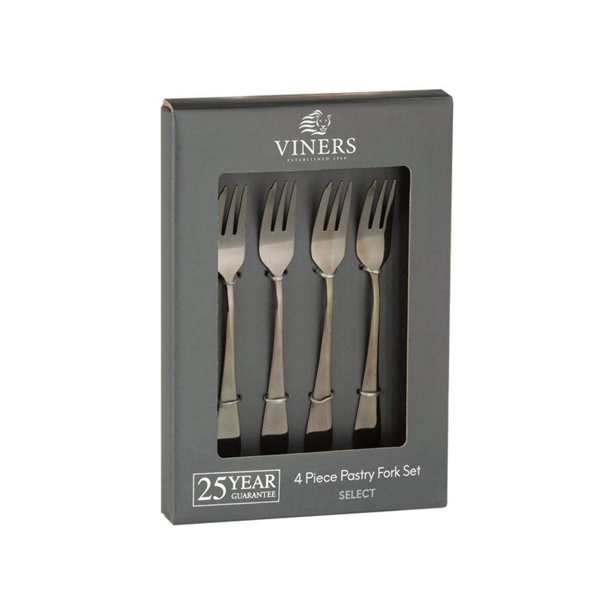 VINERS - Set 4 Tenedores Select Grey