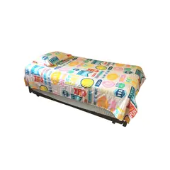 GROWME - Funda de plumón SUNNY WORDS 1.5 plazas (180X230) cama cubrecamas