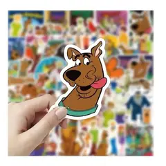 GARSIL - 50 Stickers Scooby Doo - Etiquetas Autoadhesivas
