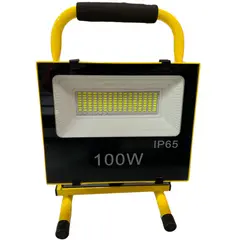 GENERICO - Foco 100W Recargable de Emergencia Baliza