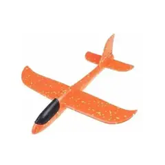 GENERICO - Avion Planeador Plumavit Espuma Con Luce Led