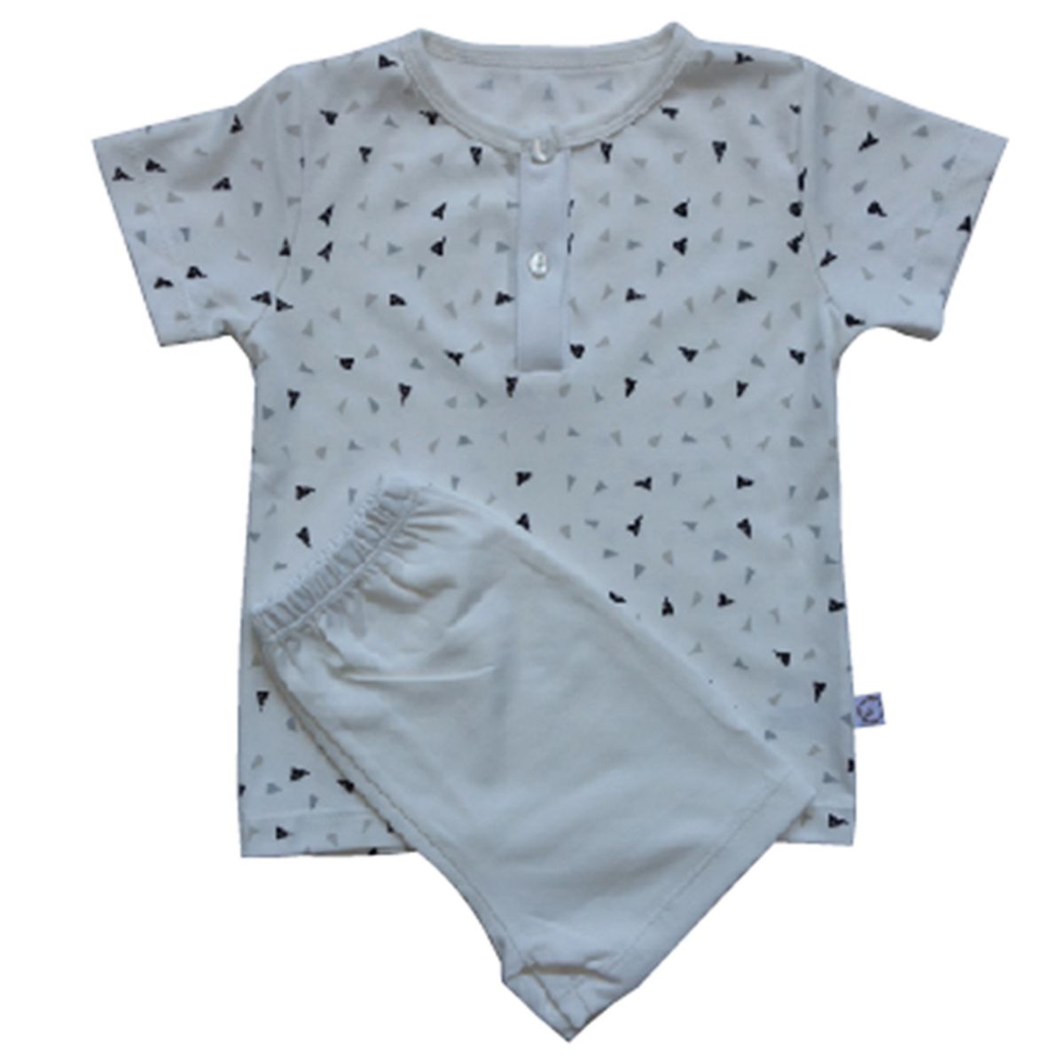 PEQUEÑA GRACIA - Pijama Jose Triangulo MC 100 Algodón Pima.