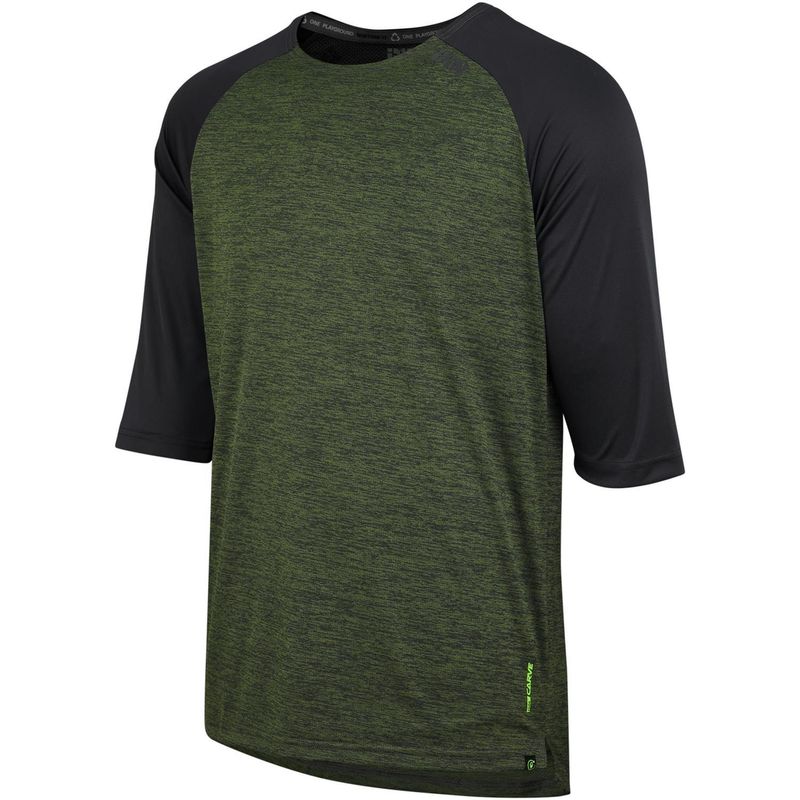 IXS - Jersey Carve X Olive-Black S IXS