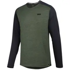 IXS - Jersey Kids Flow X L/S Olive-black KM
