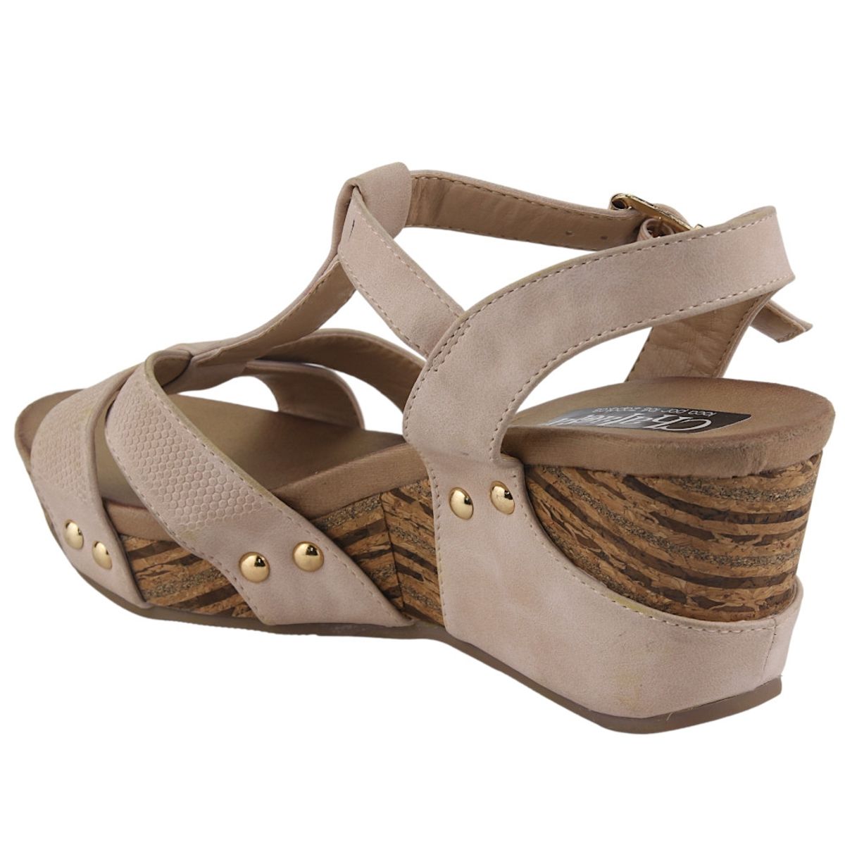 CHALADA - Sandalia Mujer Nude Plataforma Chalada Pasco-22