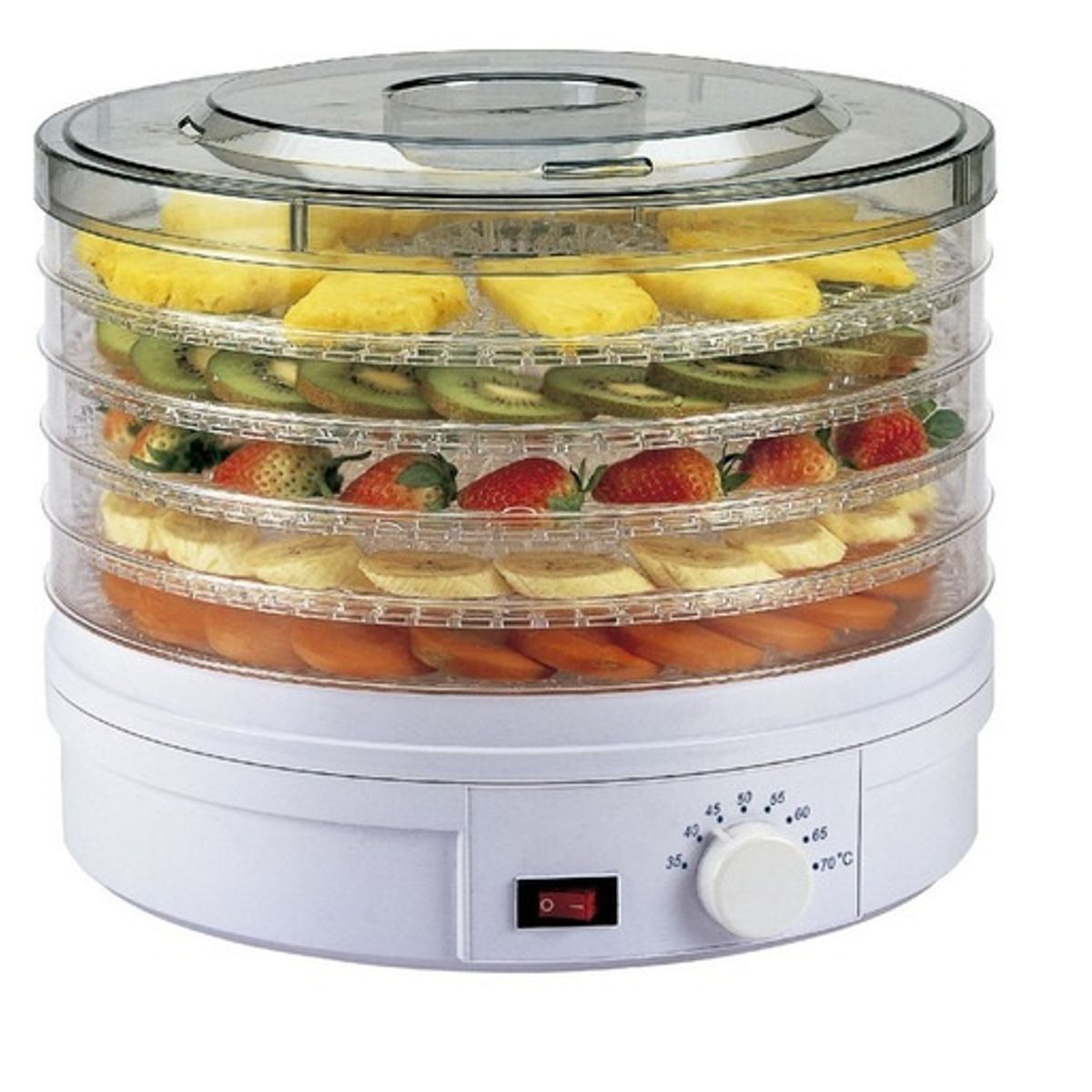 GENERICO - Máquina Deshidratadora Alimentos Comida Fruta 245W Deshidratador