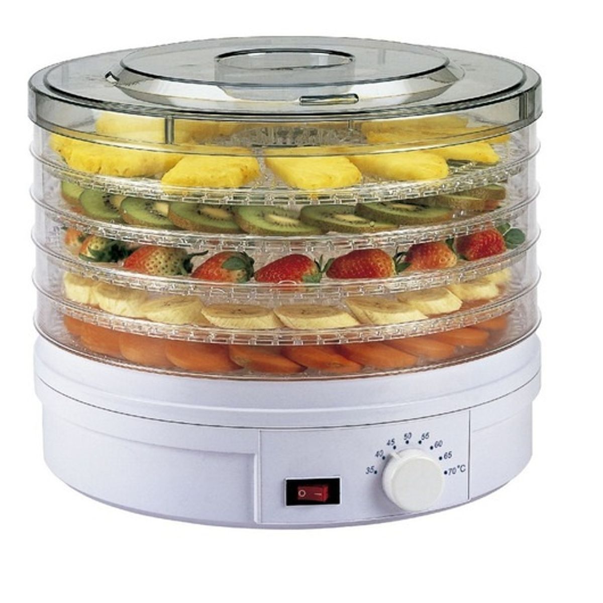 GENERICO - Máquina Deshidratadora Alimentos Comida Fruta 245W Deshidratador