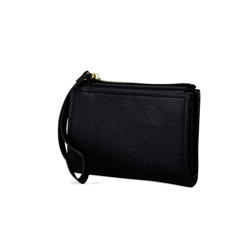 CARVEN - Billetera mujer Adara negra Carven Paris