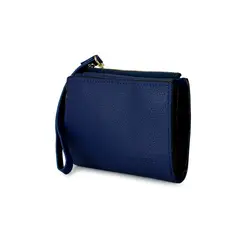 CARVEN - Billetera mujer Adara azul Paris