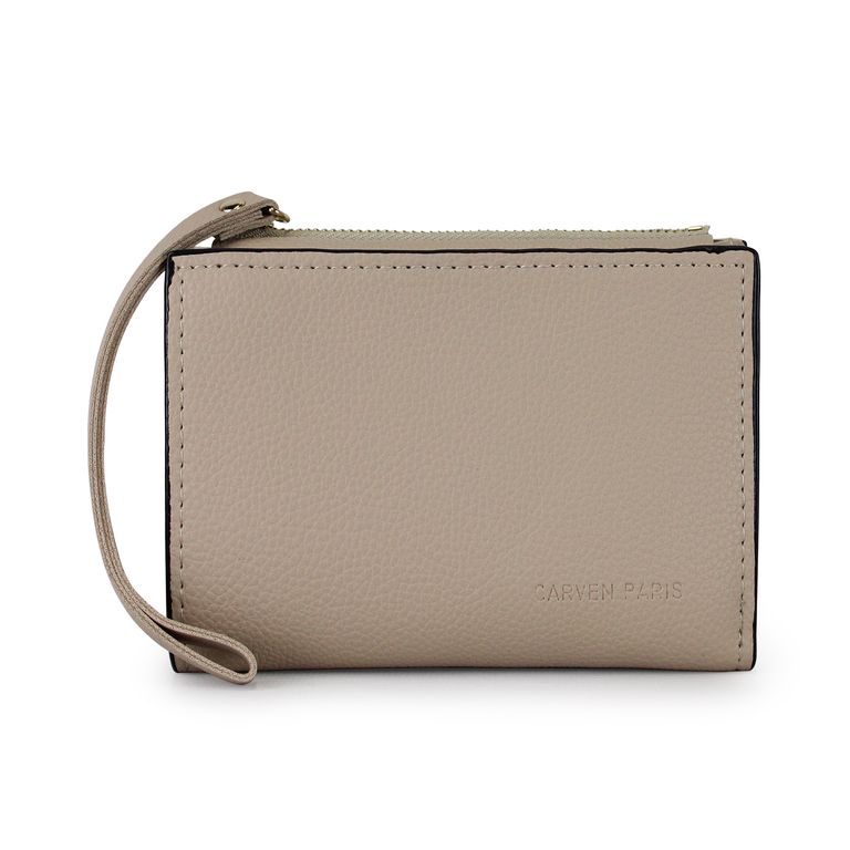 Billetera mujer Adara beige Paris Beige S