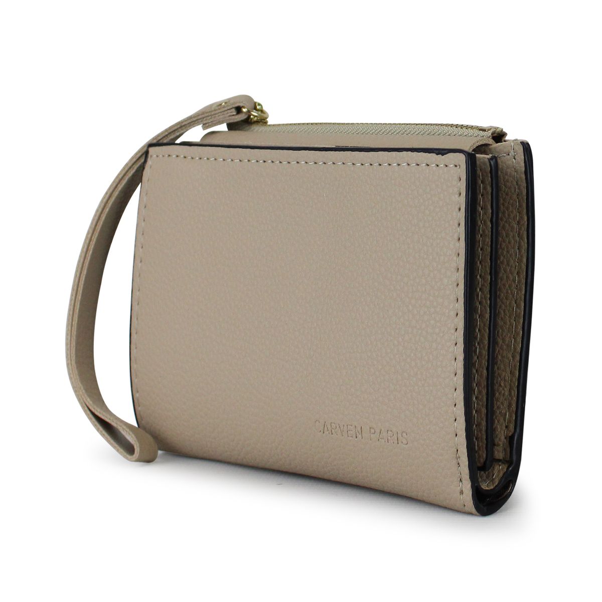 CARVEN - Billetera mujer Adara beige Carven Paris