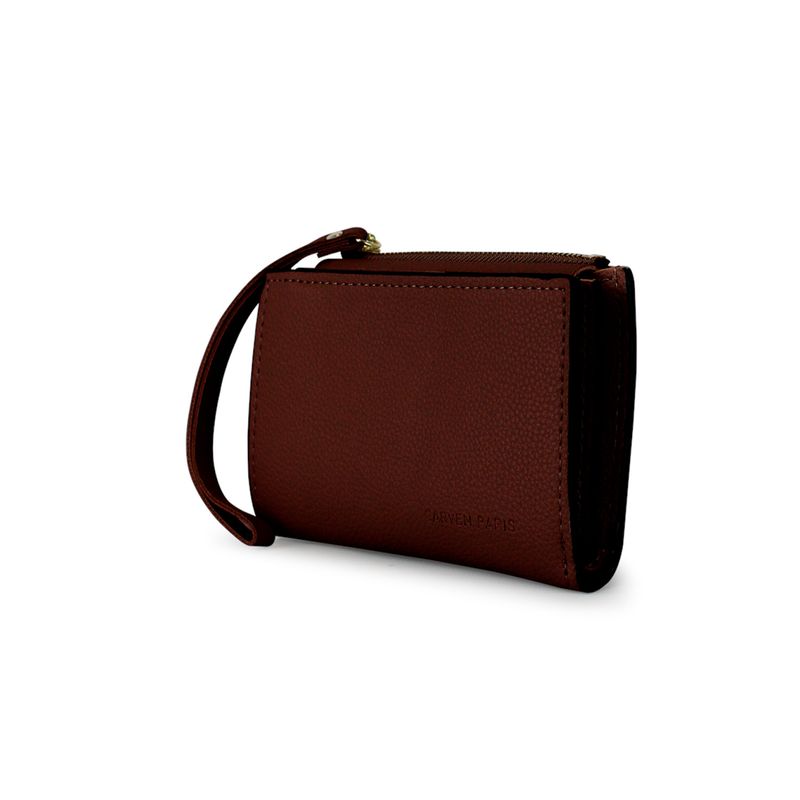 CARVEN - Billetera mujer Adara café Carven Paris