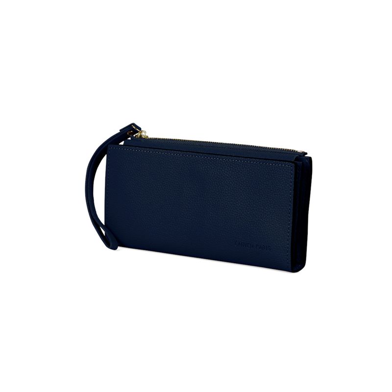 CARVEN - Billetera mujer Delia azul Carven Paris