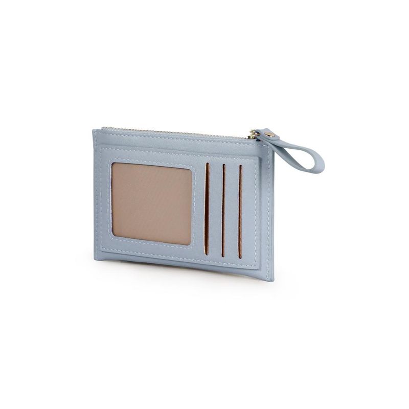CARVEN - Tarjetero mujer Alanna celeste Carven Paris
