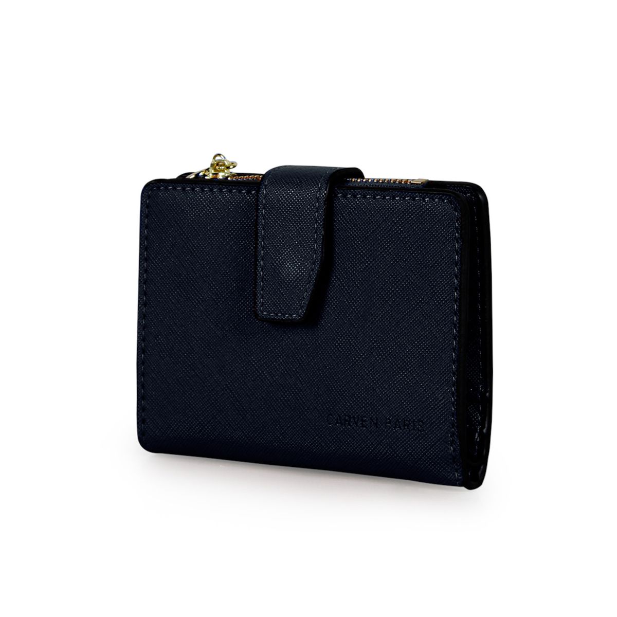 CARVEN - Billetera mujer Briana azul Carven Paris