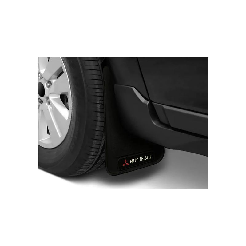 GENERICO - Pack 4 Guardabarro Guardafango Mitsubishi Para Autos