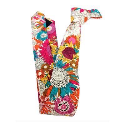 Imagen 2 del producto Corbata algodón flores Summer Luciacorbatas