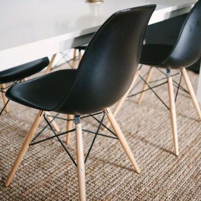 Imagen 2 del producto Pack de Sillas de Comedor Negra DSW