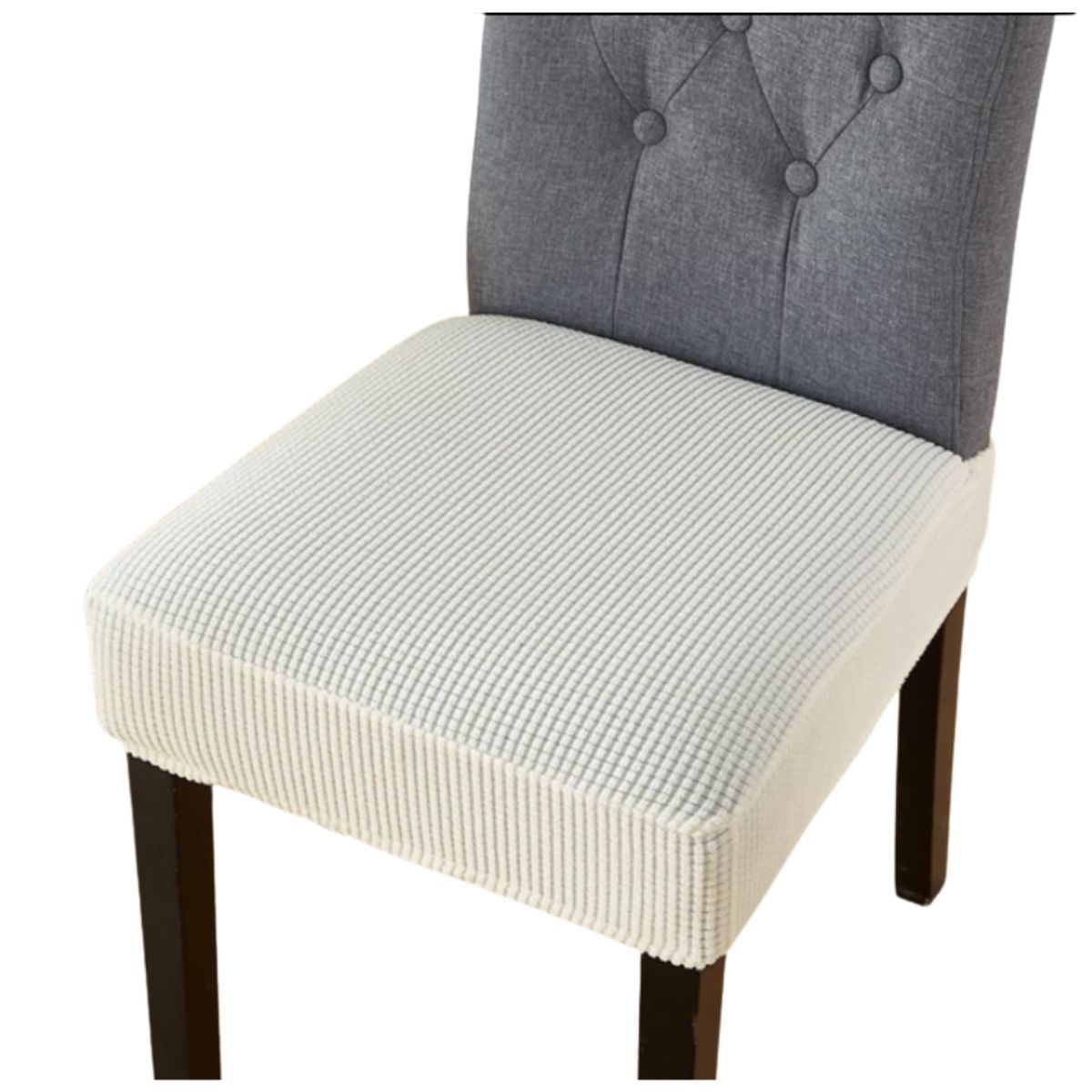 GENERICO - Pack de 8 fundas Protectoras Cubre Asientos de sillas de comedor