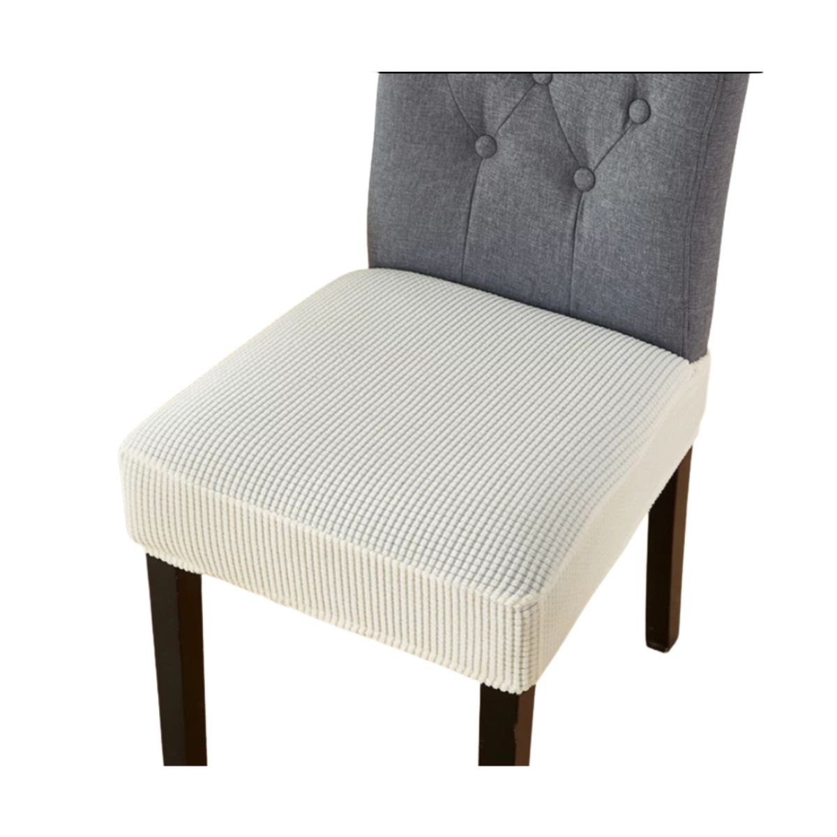 GENERICO - Pack de 8 fundas Protectoras Cubre Asientos de sillas de comedor