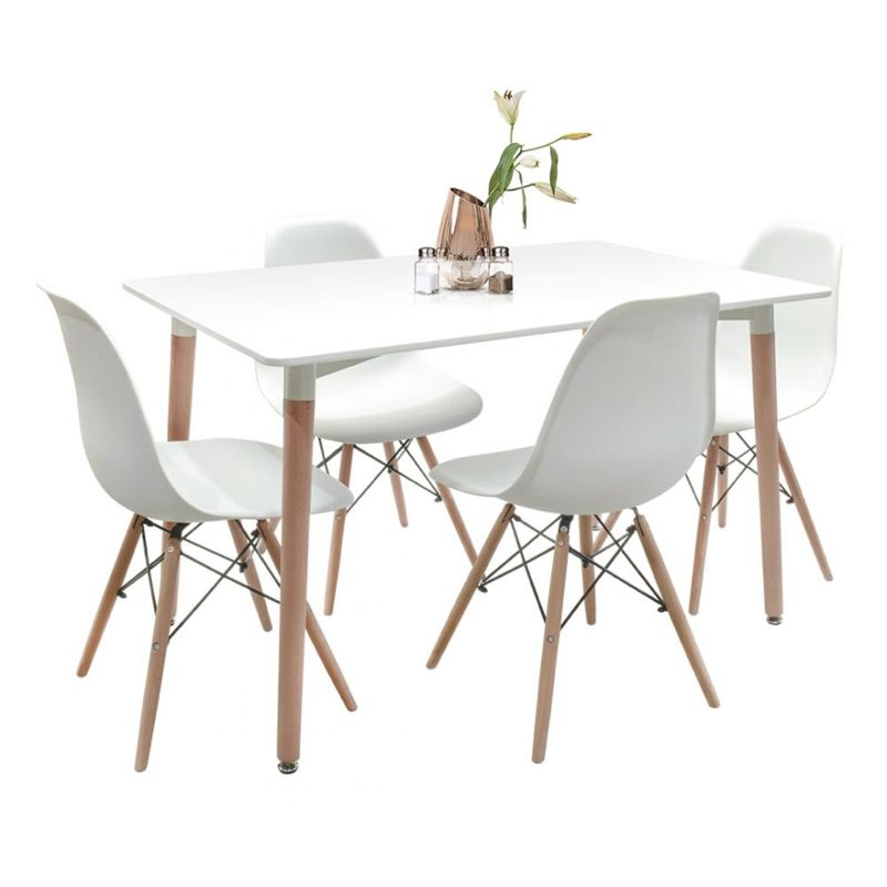 GENERICO - Comedor Rectangular 120x80 - 4 sillas.