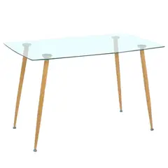 GENERICO - Mesa de Comedor Vidrio Templado
