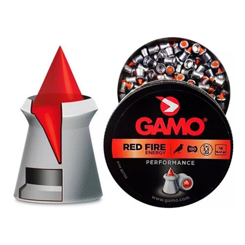 GAMO - Lata Poston Gamo RED FIRE 5.5 Energy Performance 100 uds