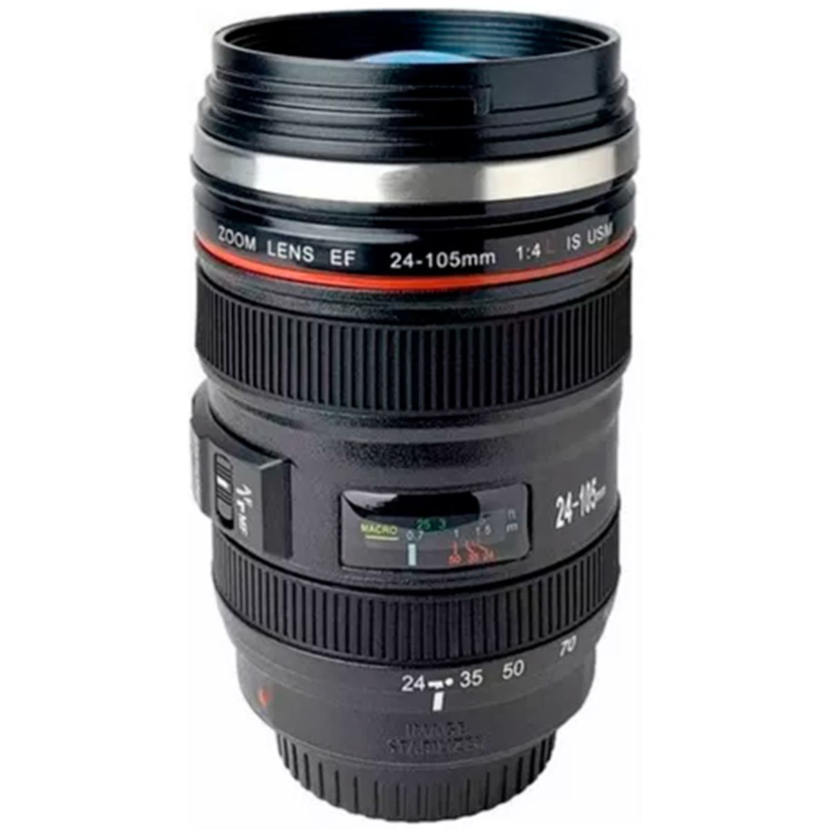 GENERICO - Tazon Diseño Lente Camara Fotografica de Aluminio