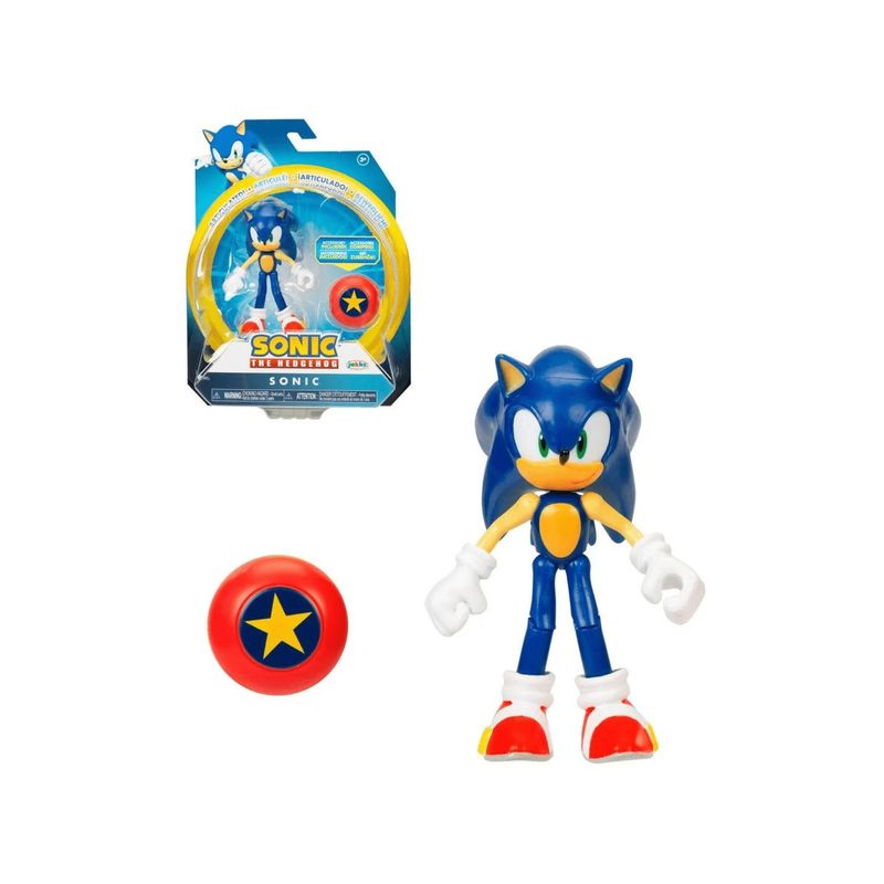 SONIC - Figura Sonic 10 Cm Con Accesorio - Sonic