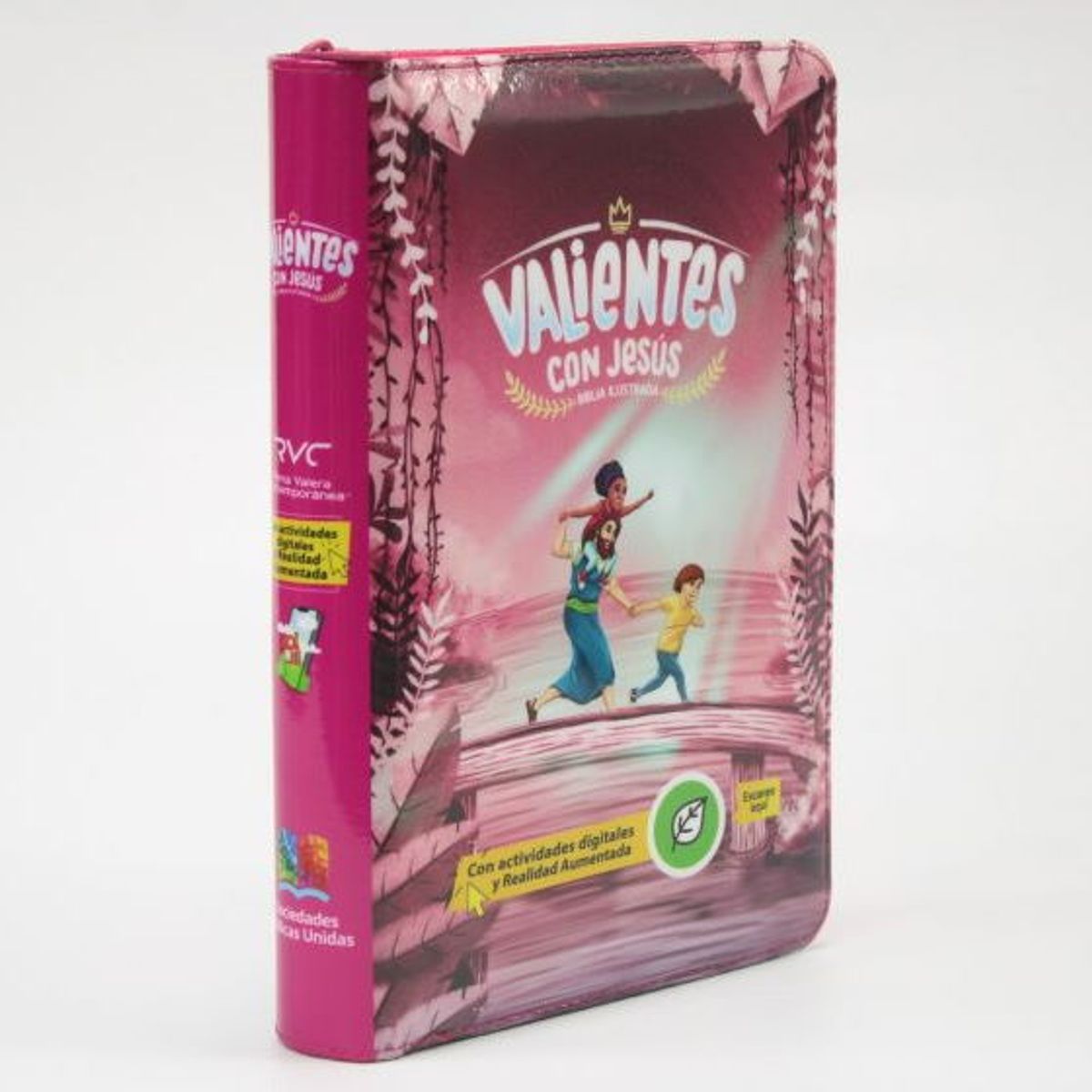 SOCIEDADES BIBLICAS UNIDAS - Biblia para niñas valientes con Jesús  RVC